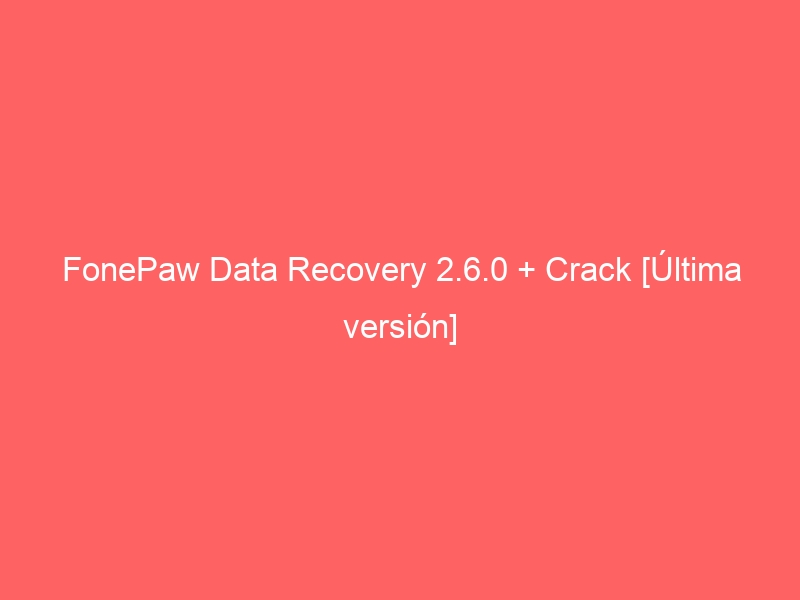 fonepaw data recovery torrent