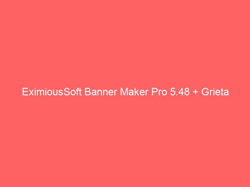EximiousSoft Banner Maker Pro 5.48 for ipod instal