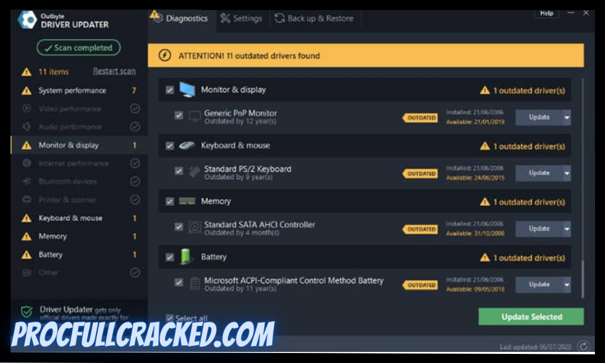 Outbyte Driver Updater Serial