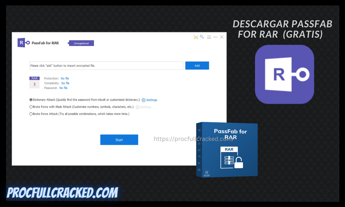 PassFab para RAR