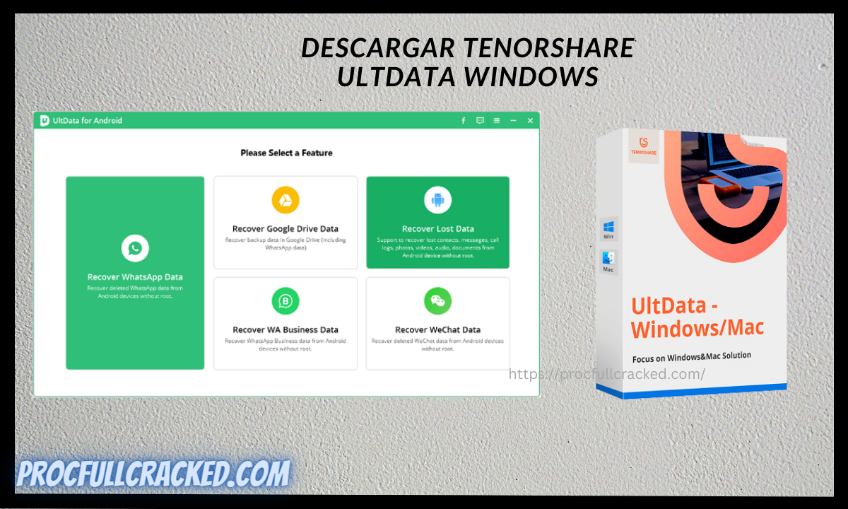 Tenorshare UltData Windows