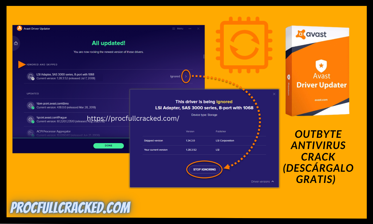 activar avast driver updater