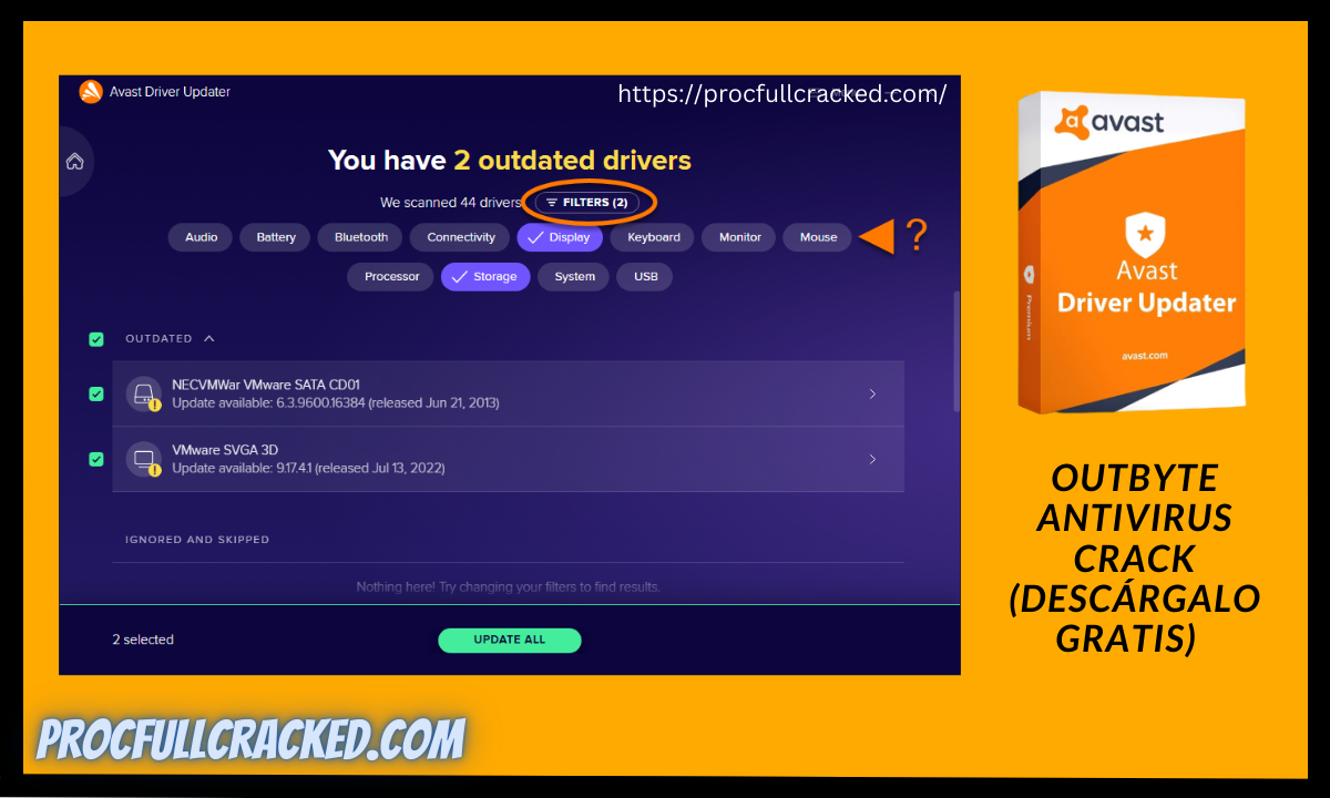 avast driver updater gratis