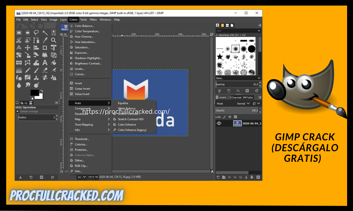 descargar gimp gratis