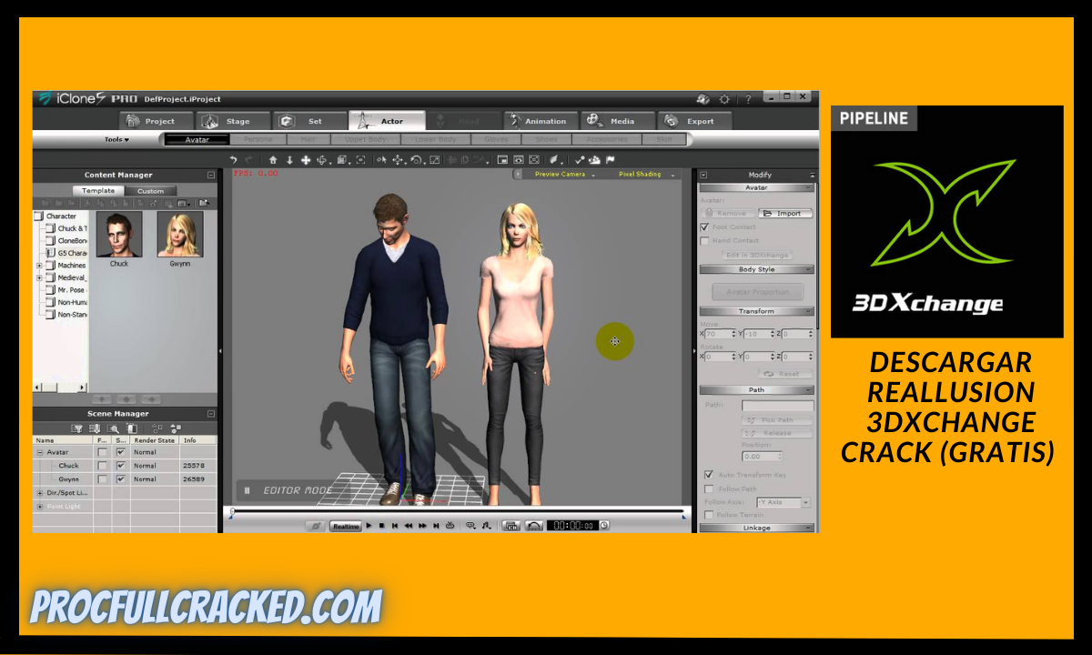 reallusion 3dxchange Crack