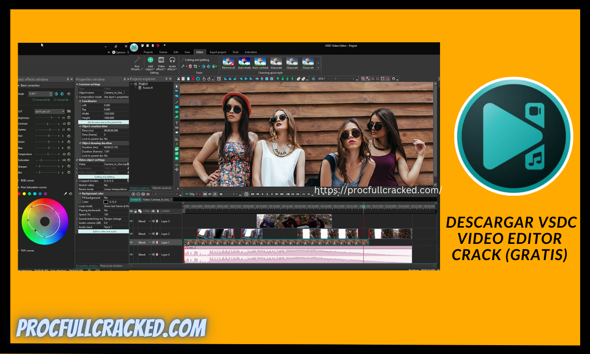 vsdc video editor Pro Full Crack