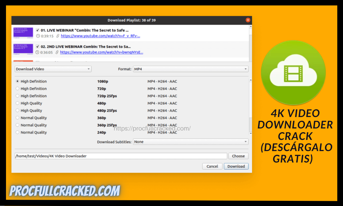 4k Video Downloader Crack (Gratis)