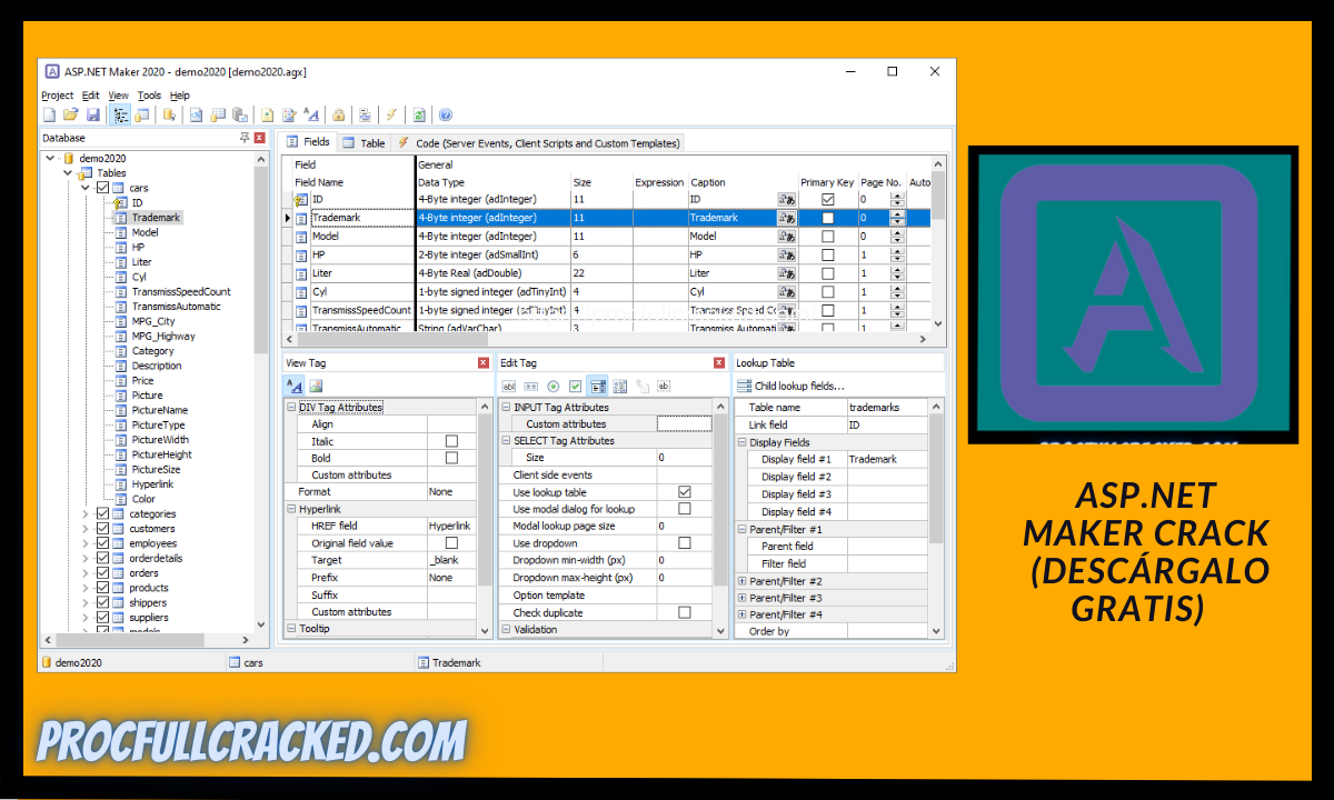 ASP.NET Maker Crack Free