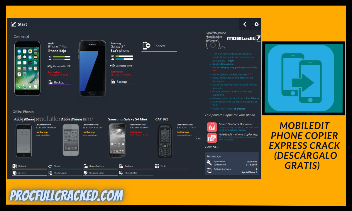 MOBILedit Phone Copier Express Crack Free