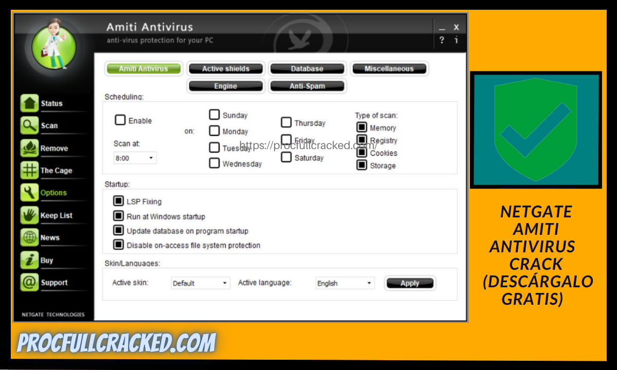 NETGATE Amiti Antivirus Crack Full 