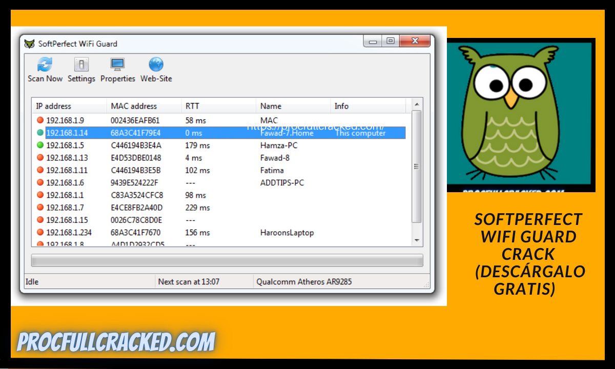 SoftPerfect WiFi Guard Crack free