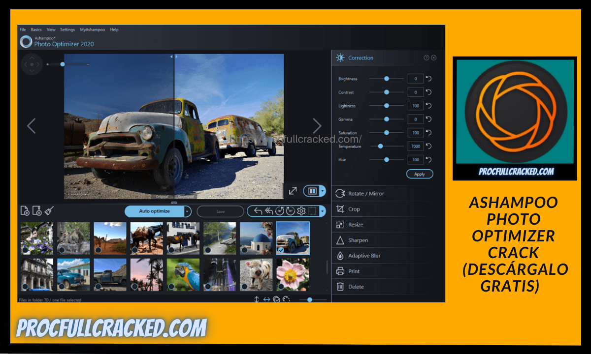 Ashampoo Photo Optimizer Crack Free Version